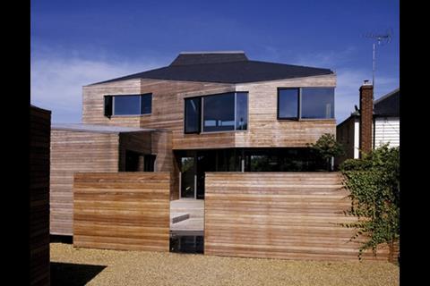 Alison Brooks Architects won an award for the best home design